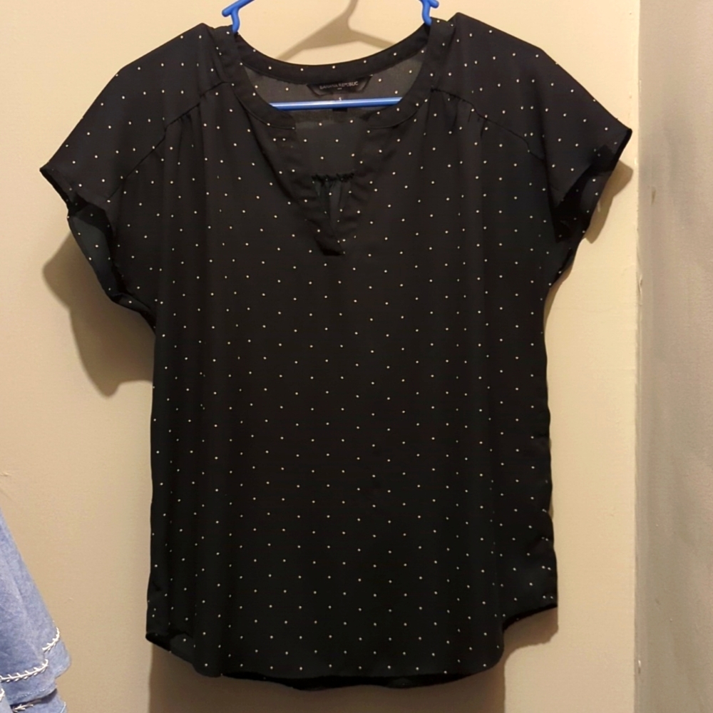 Banana Republic Polka Dot Top